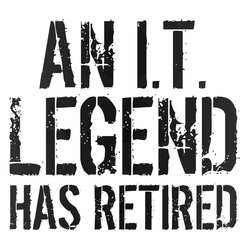 Retired IT Information Technology Retirement