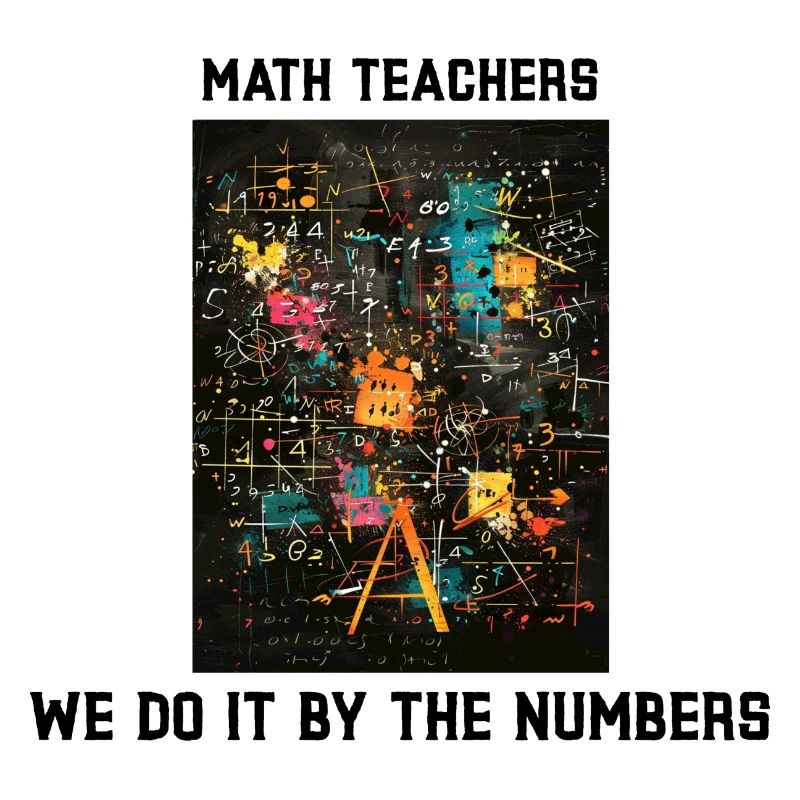 Professeur de mathématiques Nous le faisons en chiffres