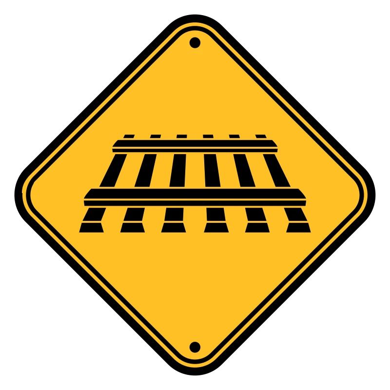 Panneau de signalisation d'avertissement
