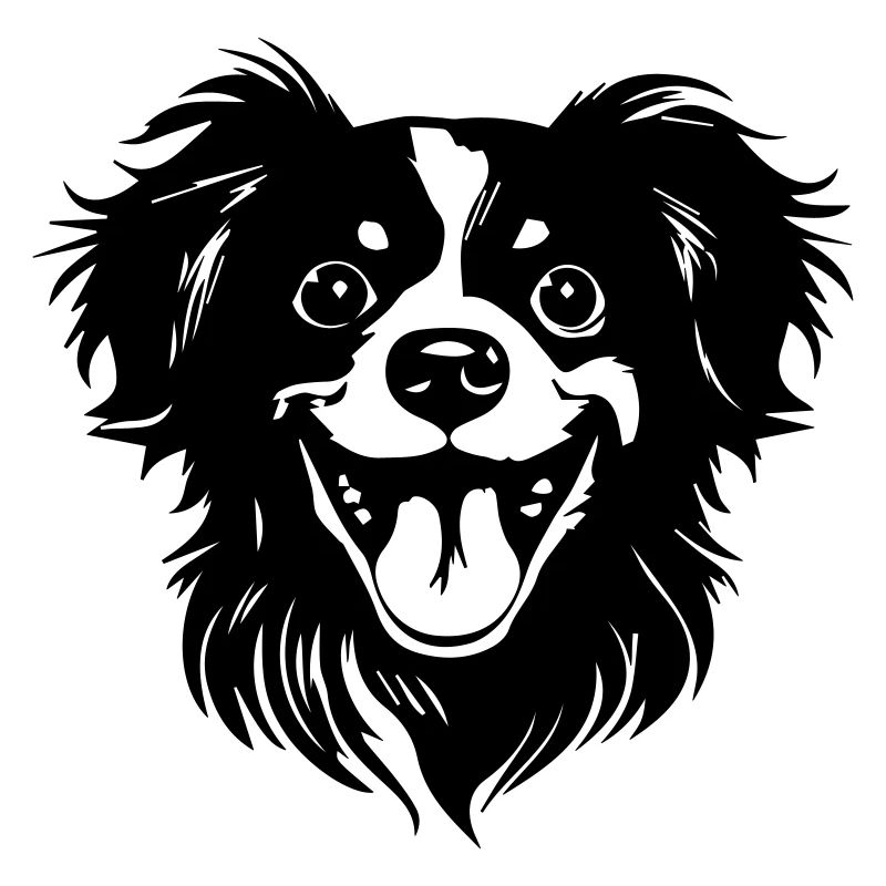 chiot heureux