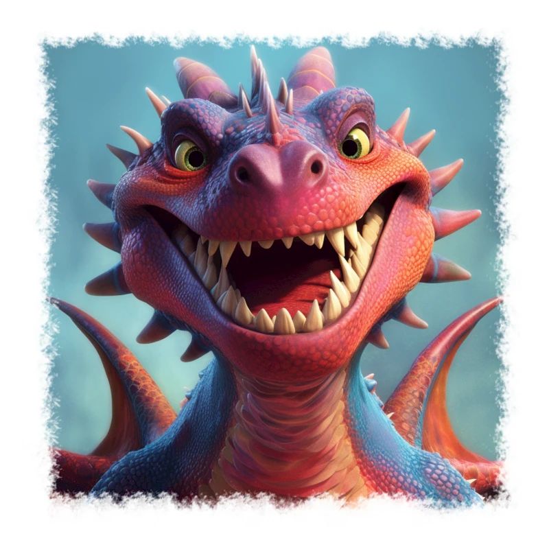 cooler Drache