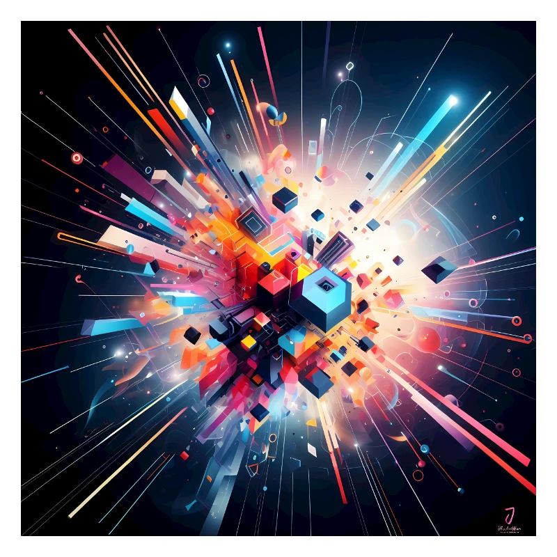 Geometric Abstract Explosion