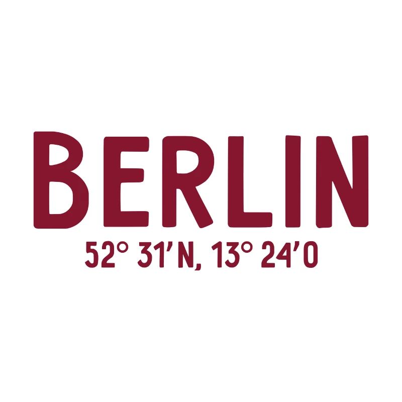 Berlin Coordinates - Berlin Bear