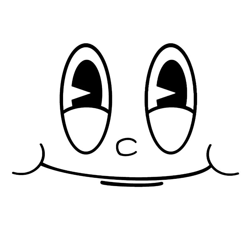 Comic Gesicht