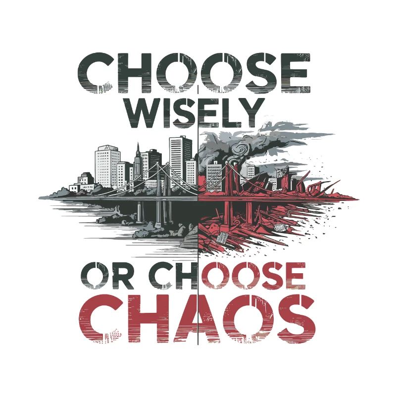 Wähle weise oder wähle das Chaos