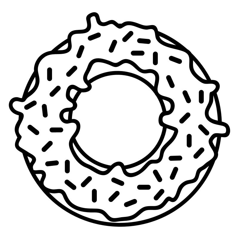 essen donut hunger lecker dick fett diaet comic ca