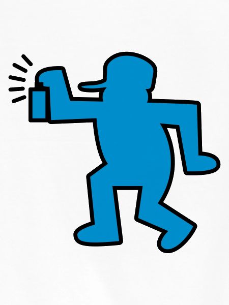 Graffiti-Mann