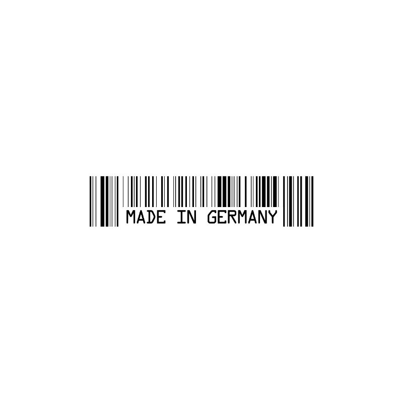 Made in Germany - Deutschland - Barcode - Strichco
