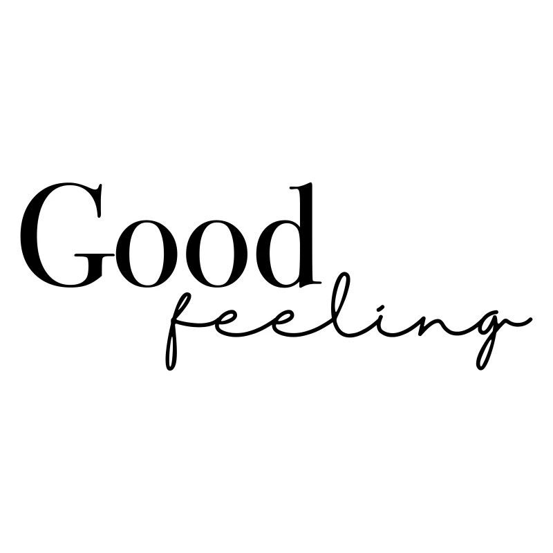 good feeling - Leute mit positiven Denken