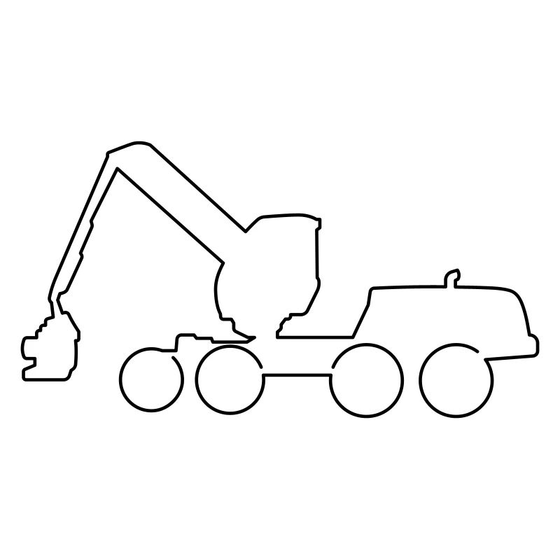 Harvester Timber Harvesting Forestry