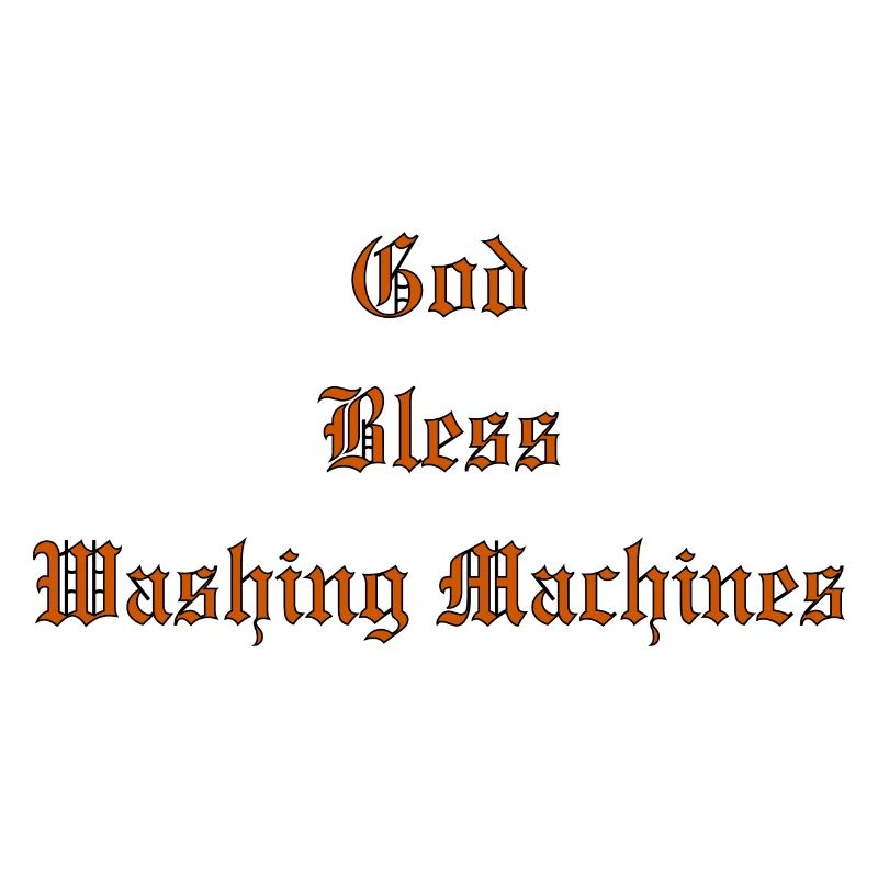 GodBlessMachines à laver