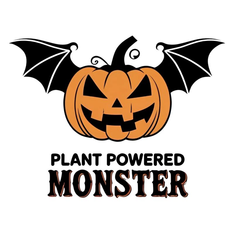 Monstre à propulsion végétale - Citrouille d’Halloween