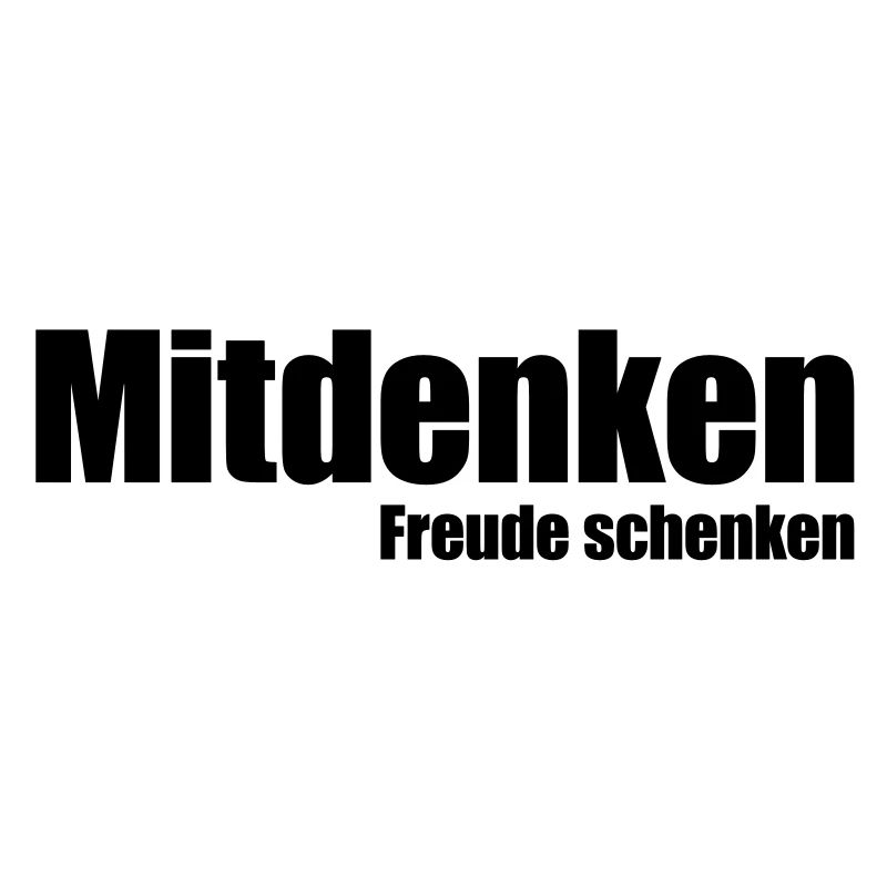Mitdenken Freude schenken