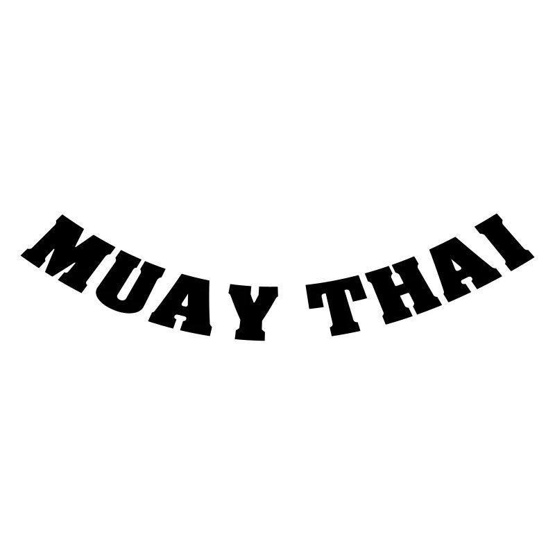 MUAY THAI Brust Emblem
