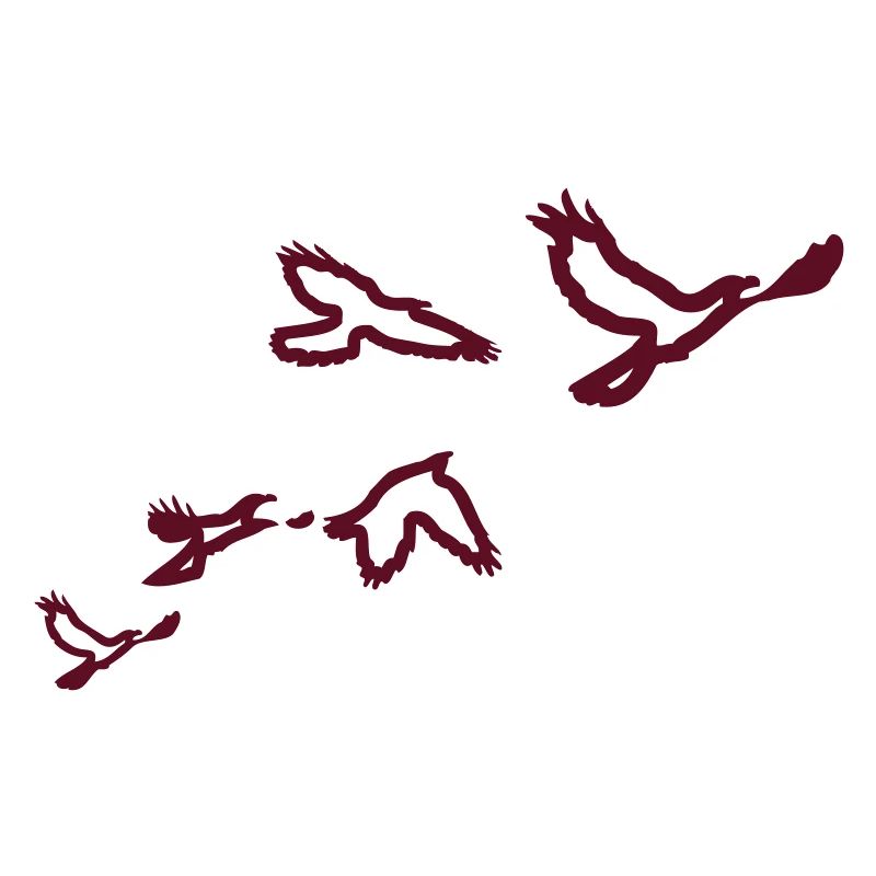 5 Voegel (1 color)