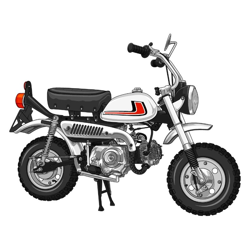 Monkey Z50J J1 DE | ceramic white