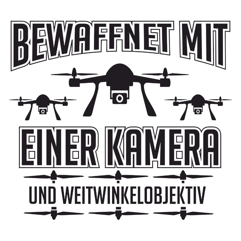 My drone is armed with a camera