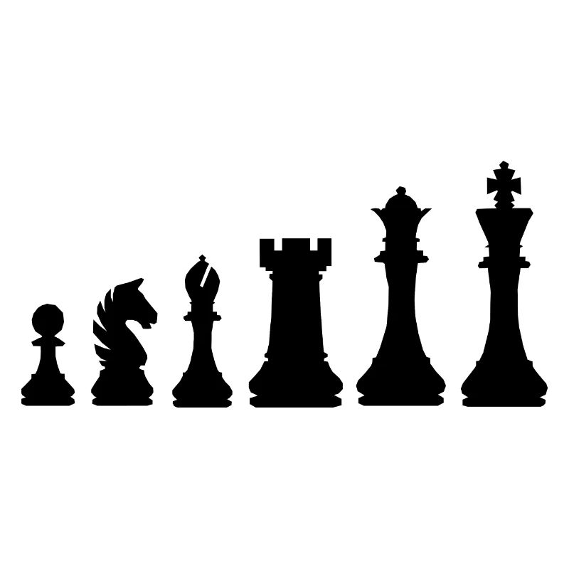 Schach Chess Evolution schwarz 2