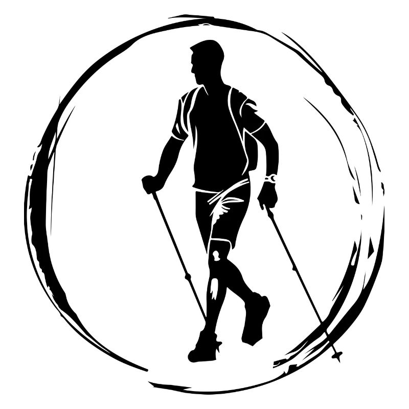 Nordic Walking Mann