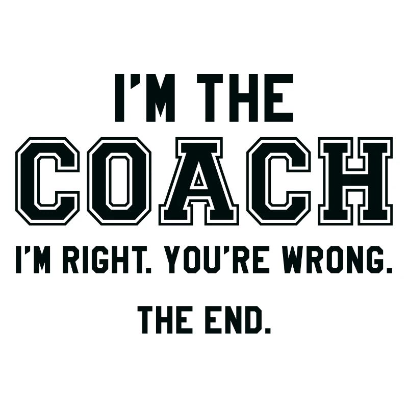 Ich bin der Coach
