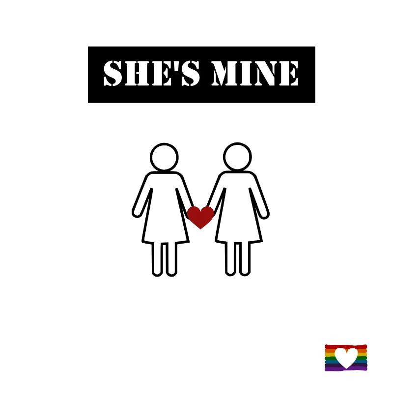 Couple LGBT (Elle est à moi)