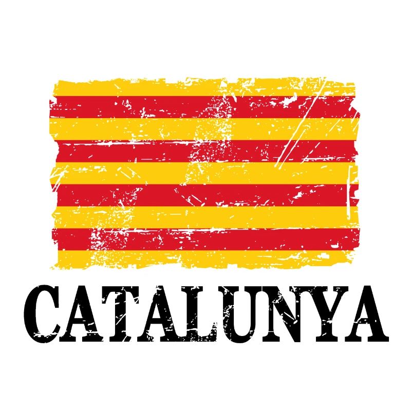 Drapeau de la Catalogne - Drapeau - Drapeau de Catalo - Bannière