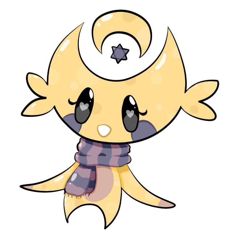 Moonpie, the friendly moon man