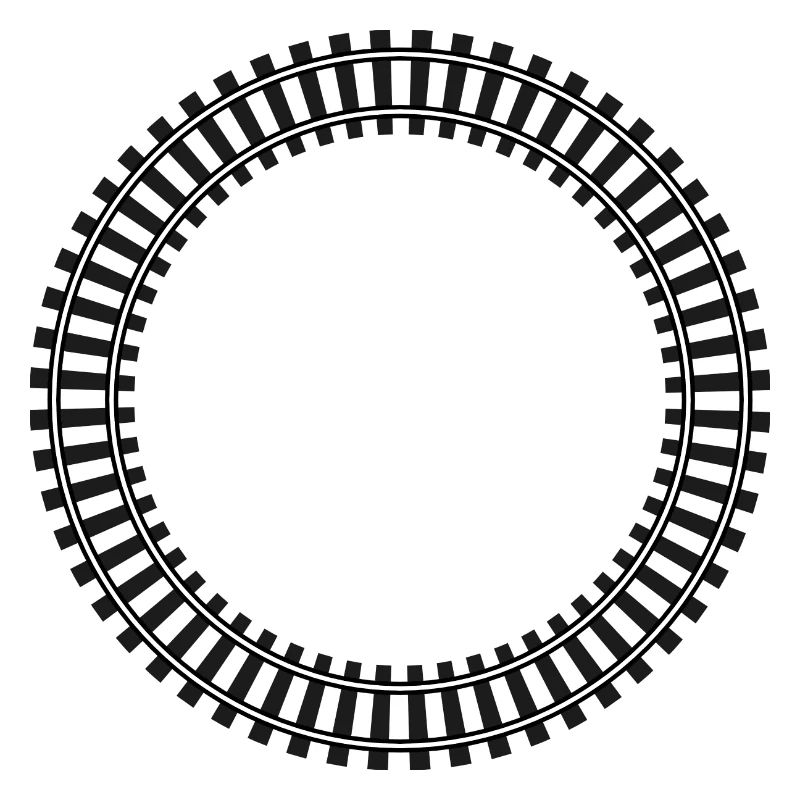 Model Railway Frame Rail Network