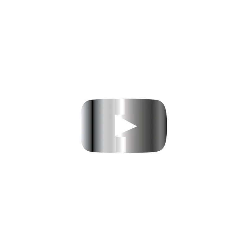 Silver Play Button