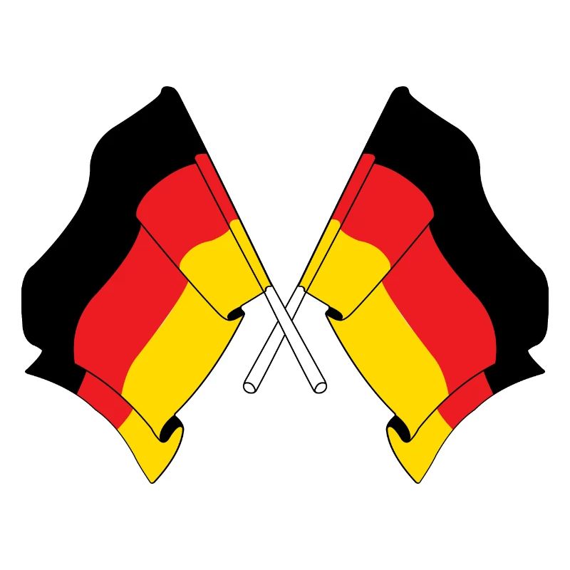 Two flags Germany