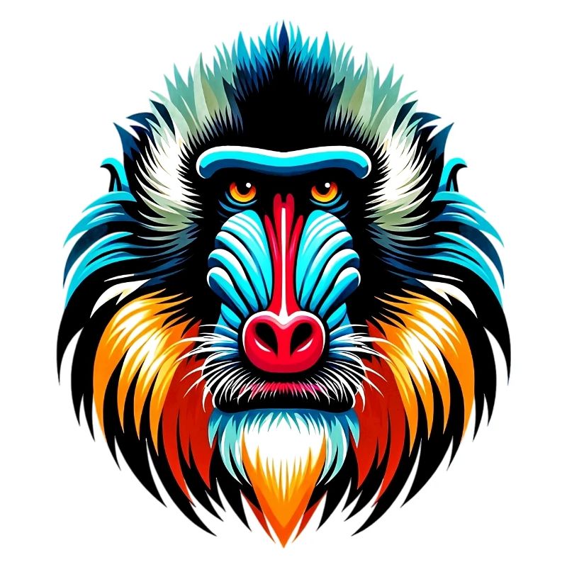 Mandrill-Affe