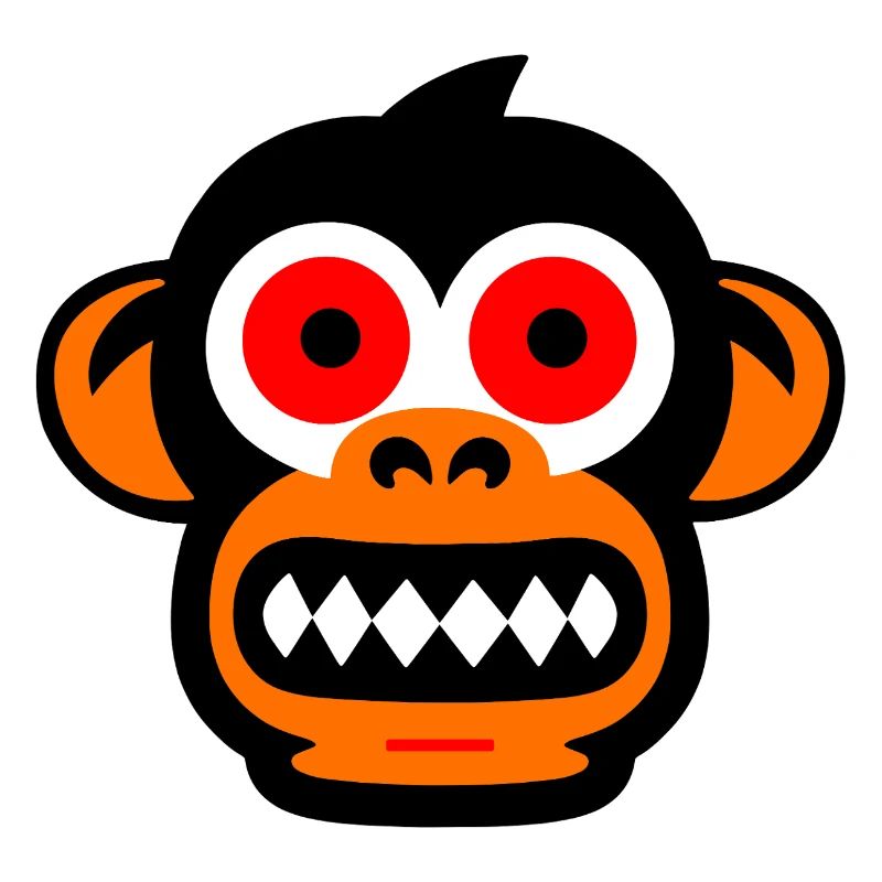 visage de singe
