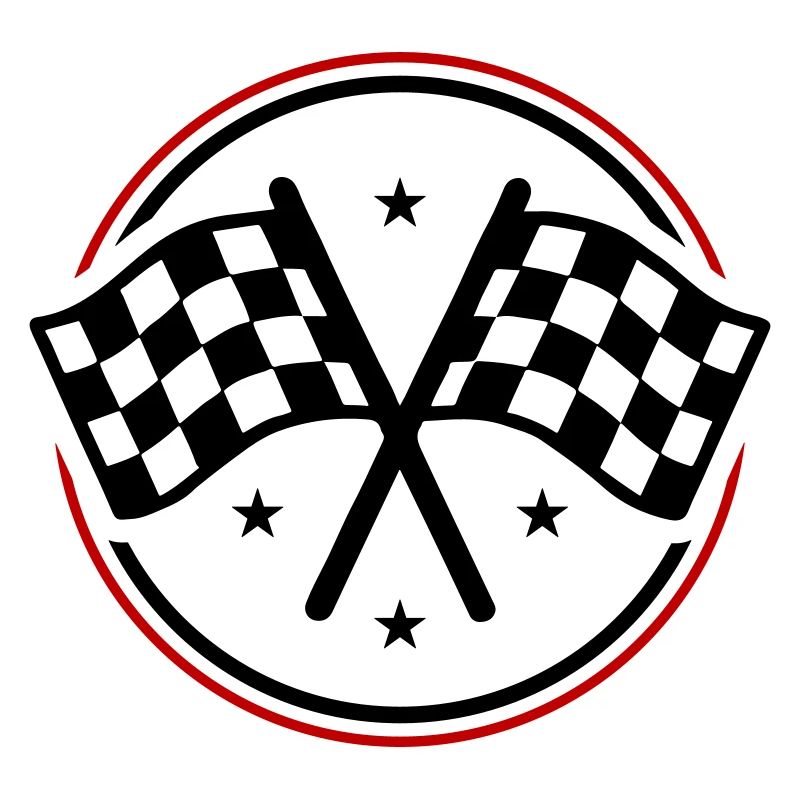 Drapeau de course à damier