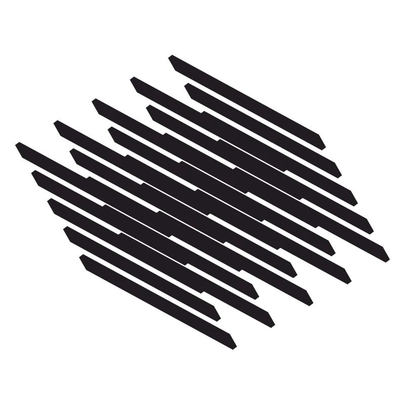 Diagonal Scribble Monochrome Pattern