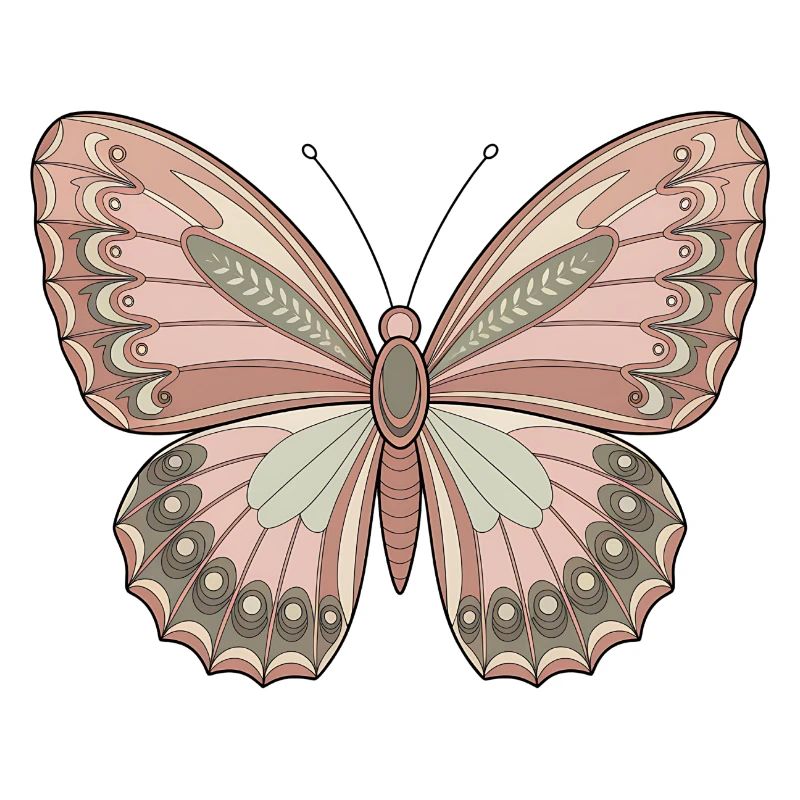 Boho Schmetterling