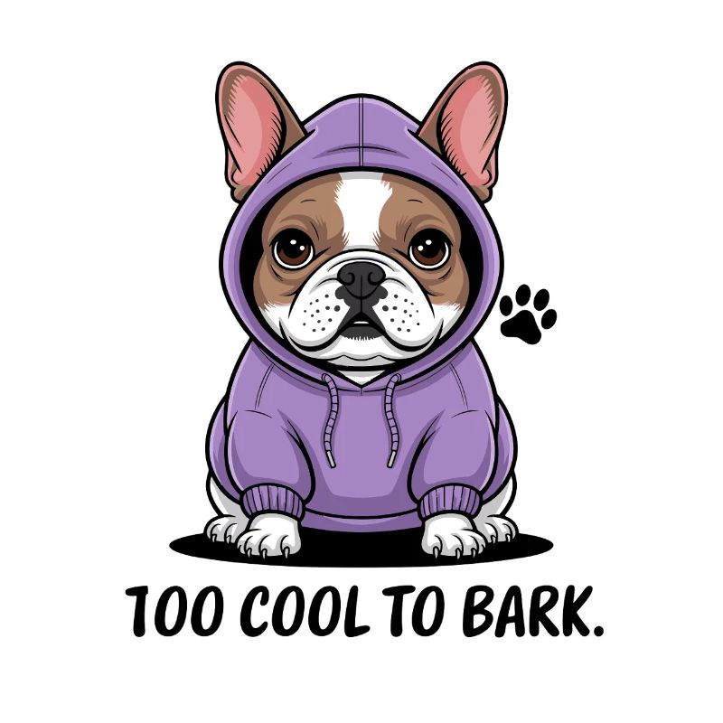 Trop froid pour aboyer : style bouledogue décontracté
