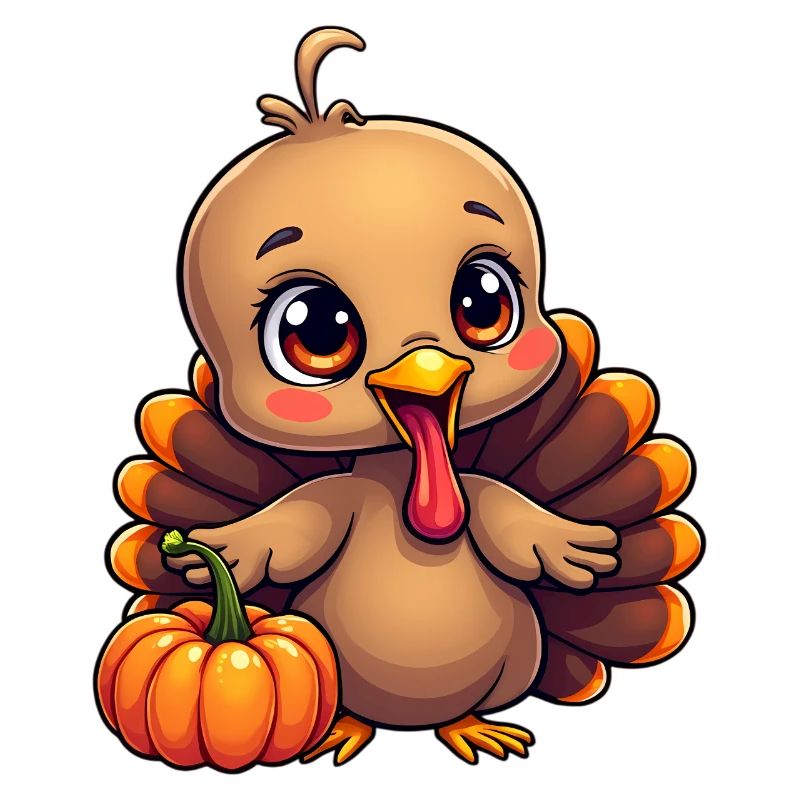 Bébé dinde de Thanksgiving