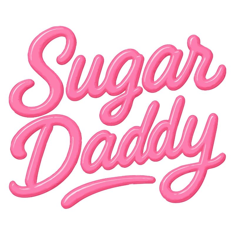 Sugar Daddy – Candy Pink Typo