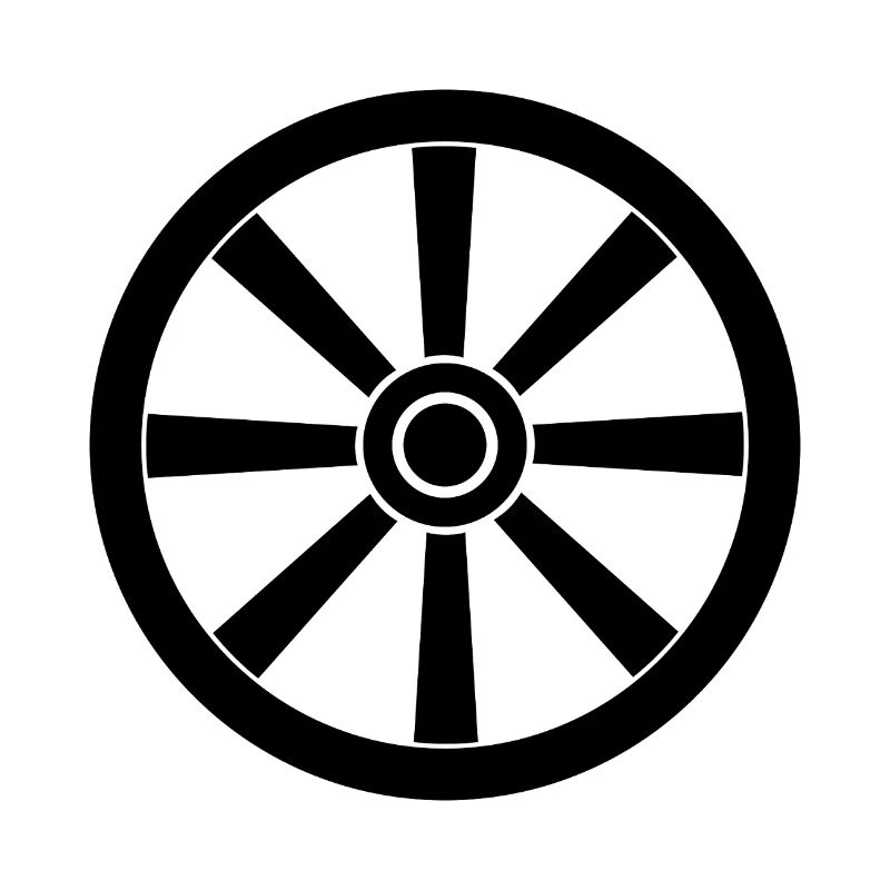 Roue de chariot
