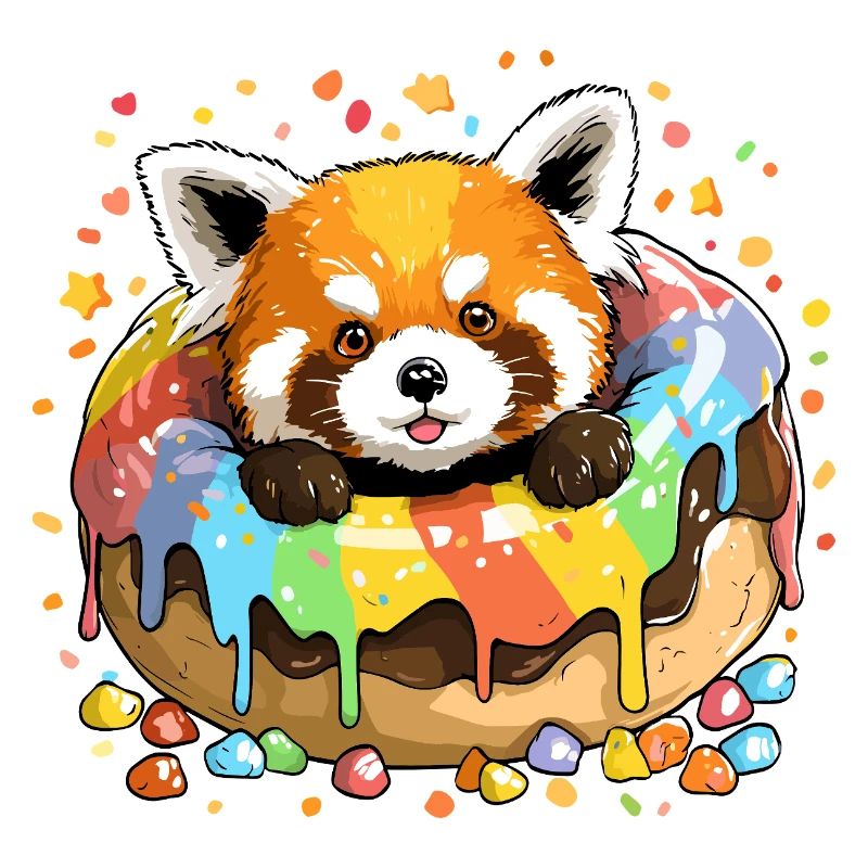 Red Panda Cake Magic