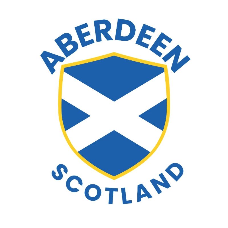 Aberdeen Scottish Shield Emblem