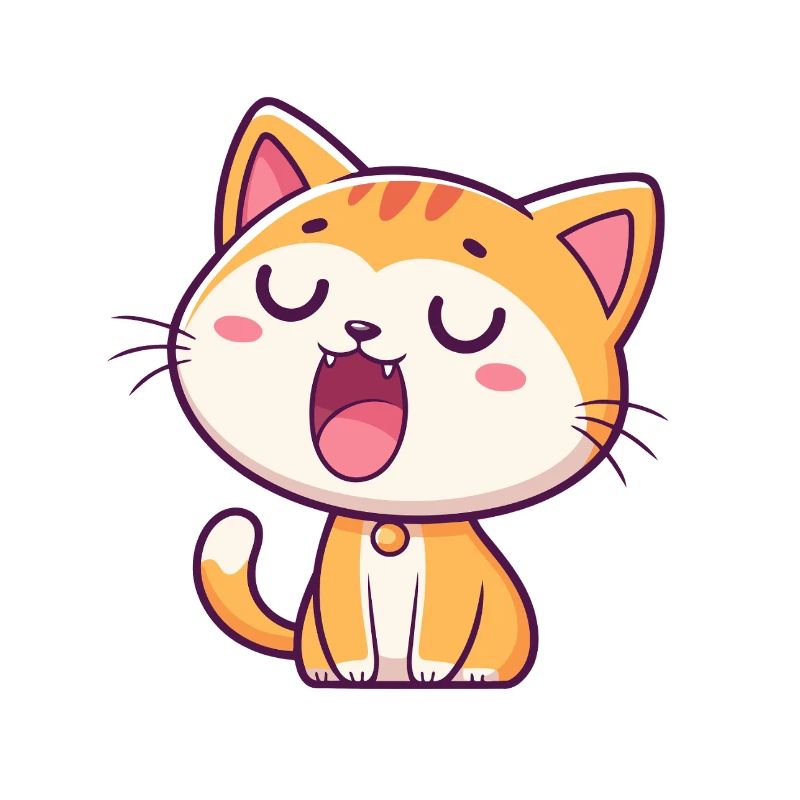 Cute Kitten Smiling