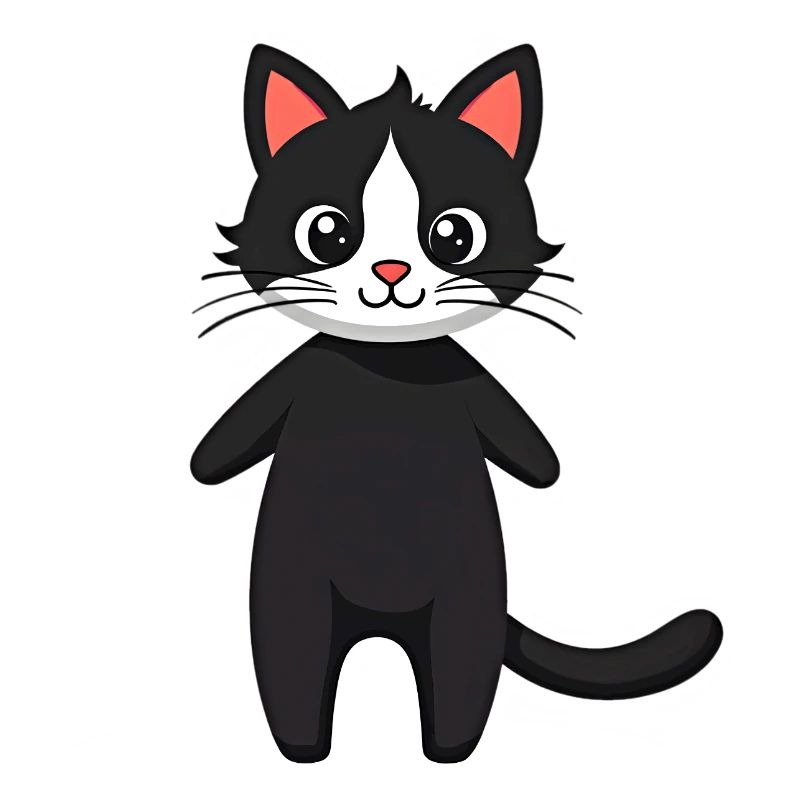 Schwarze Katze