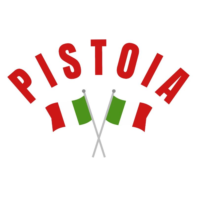 Pistoia Twin Italian Flags