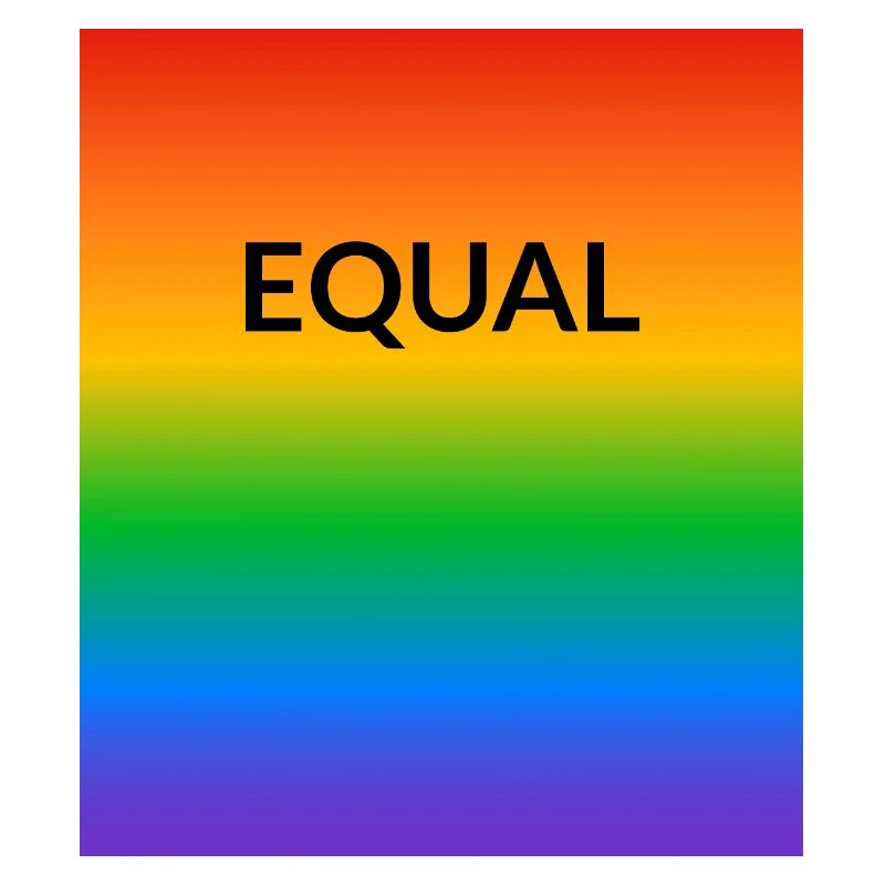 Rainbow Equal LGBT Pride Monat