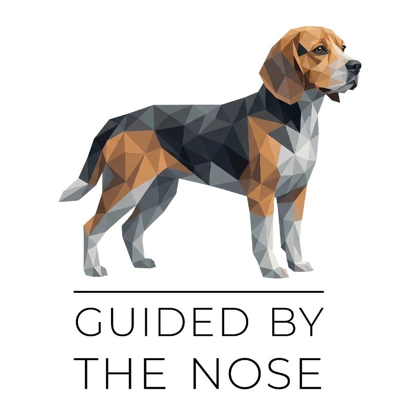 Art Beagle Low-Poly - Guidé par le nez