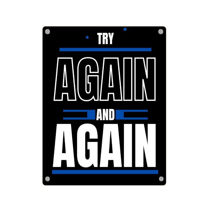 Try again
