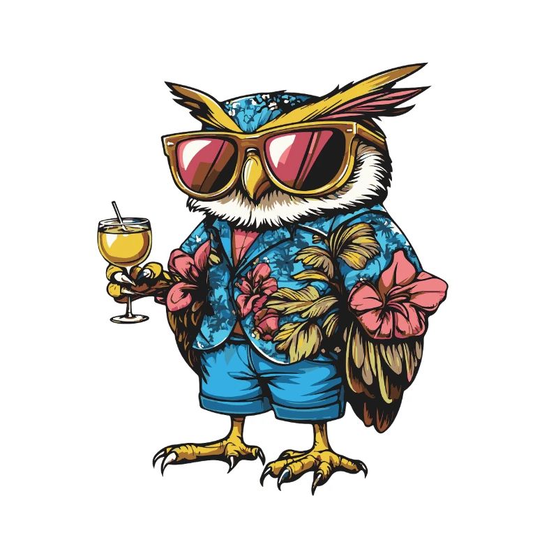 Owl Comic Summer