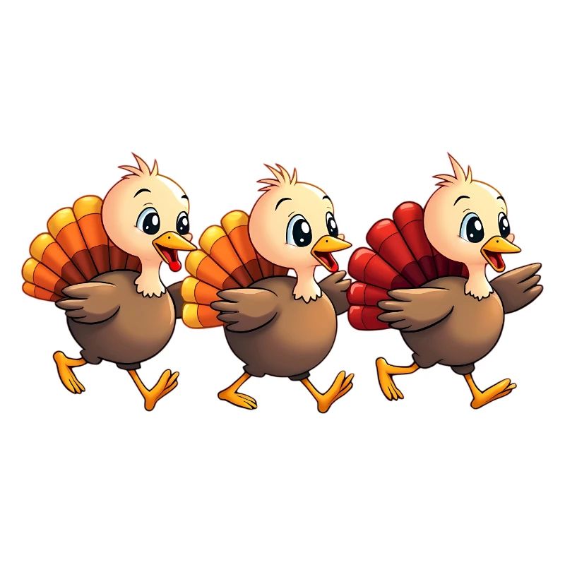 Bébé dinde de Thanksgiving