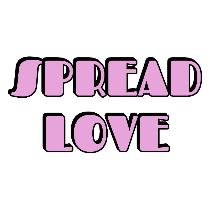 Spread Love Typography